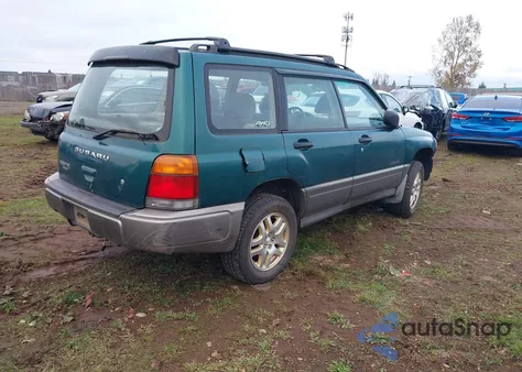 2000 Subaru Forester S from USA, damaged, VIN JF1SF655XYH726501